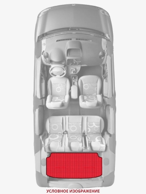ЭВА коврики «Queen Lux» багажник для Mazda Biante